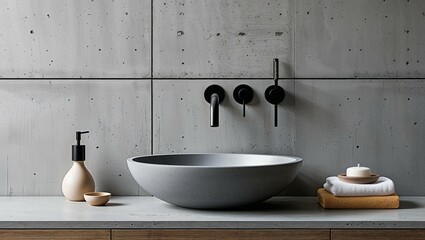 Clean, contemporary kitchen design featuring stainless steel utensils on the table