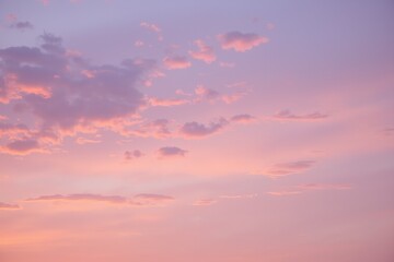 Fototapeta premium Twilight Dreams: A Sunset Sky Gradient
