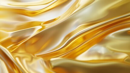Fototapeta premium Abstract Gold Drape Wallpaper
