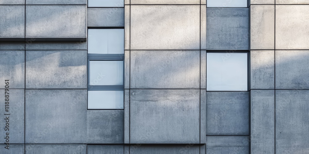 Poster the gray cement texture of a building showcases a unique design, highlighting the intricacies of gra