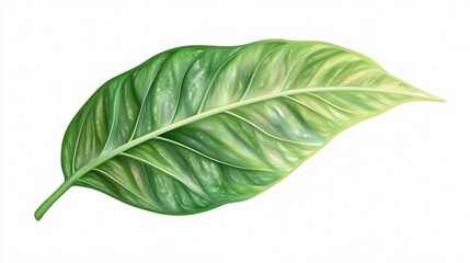 Obraz premium Tropical Style Natural Leaf Background Wide Angle Center Focus