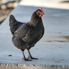 Naklejka premium range chicken