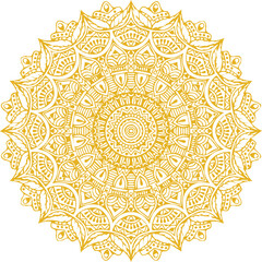 Beautiful flower art and mandala vector design