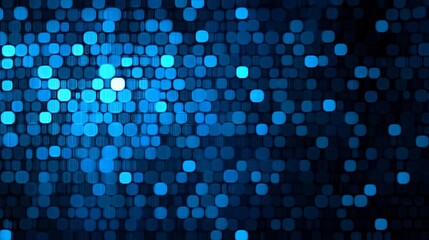 Blue tech finance background abstract pixel element network. Abstract business tech science background