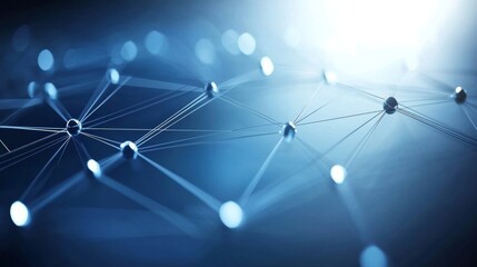 Blue tech finance background abstract pixel element network. Abstract business tech science background