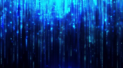 Blue tech finance background abstract pixel element network. Abstract business tech science background