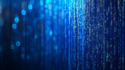 Blue tech finance background abstract pixel element network. Abstract business tech science background