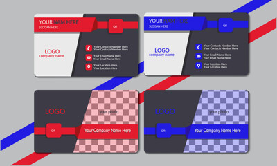 Modern and simple business card design