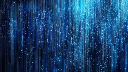 Blue tech finance background abstract pixel element network. Abstract business tech science background