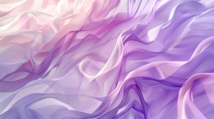 Obraz premium Abstract Purple and Pink Fabric Drape Wallpaper