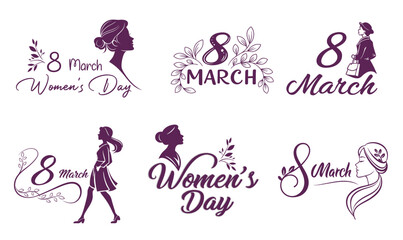 International Women's Day  Bundle, Women's, Day illustration
