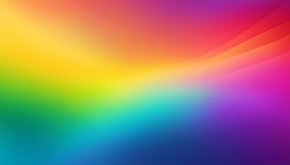 Obraz premium smooth rainbow gradient background perfect for colourful playful product presentations