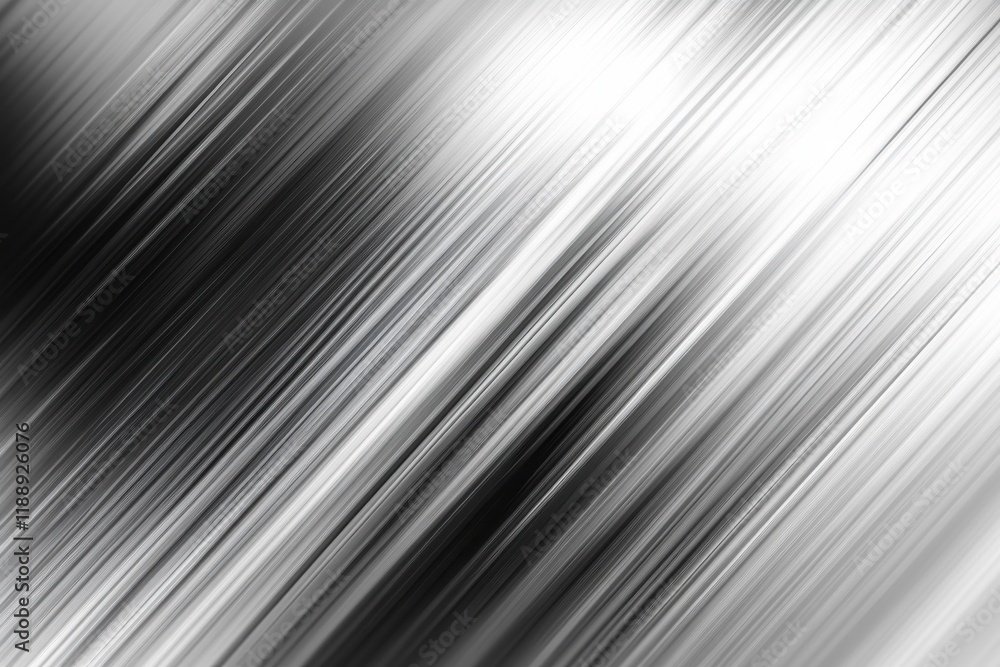 Poster sleek metallic gradient textures in black, silver, and gray for modern tech designs and backgrounds 