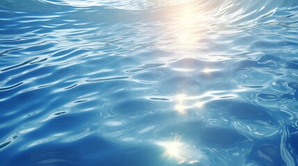 Ripple effect on a water-like surface with radiant highlights.