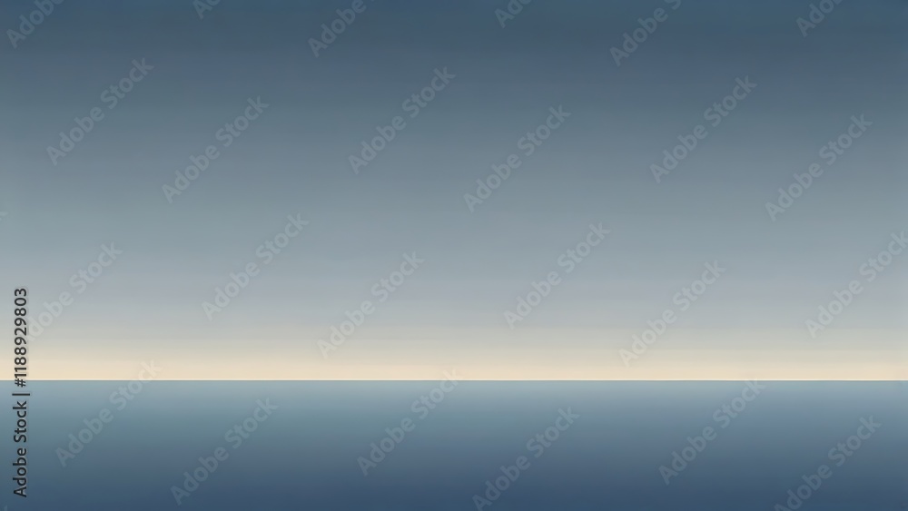 Poster minimalist abstract sky and horizon for business applications and visual projects