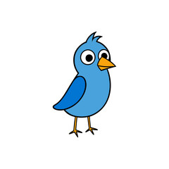 Finch Cartoon vector