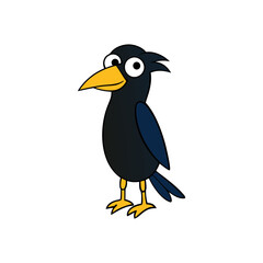 Crow Cartoon vector