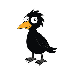 Crow Cartoon vector