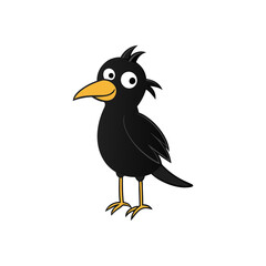 Crow Cartoon vector