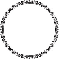 Beautiful flower art and mandala vector design