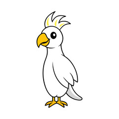 Cockatoo Cartoon vector