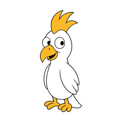 Cockatoo Cartoon vector