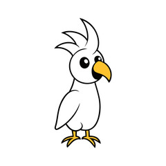 Cockatoo Cartoon vector