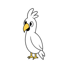 Cockatoo Cartoon vector