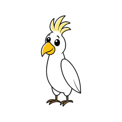 Cockatoo Cartoon vector
