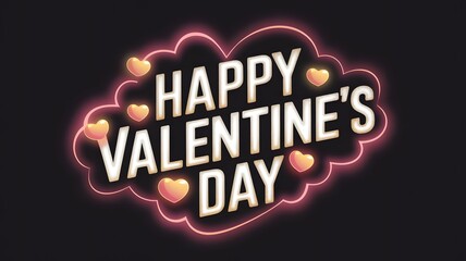 Obraz premium Romantic Valentine's Day Greeting