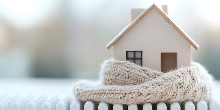 Cozy home, wrapped in warmth for winter.  Stay snug and energy efficient this season!