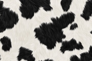 Black and White Cow Skin Texture. Cow Skin Texture. Close-Up of Cow Skin. Cowhide Texture. Pattern of Cow Skin. Detailed Cow Skin Texture. Black and White Cowhide. Natural Cow Skin Surface.	