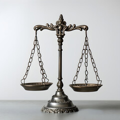 Balanced Justice Scale Icon Representing Fairness and Impartiality in Legal Matters