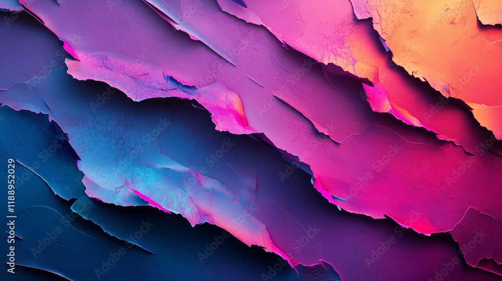 Poster abstract gradient background with wavy texture and vibrant colors
