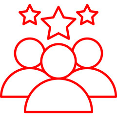 Customer icon single vector illustration