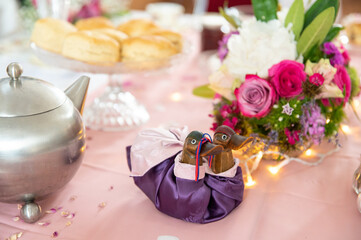 Wedding decorations (Korean and British)