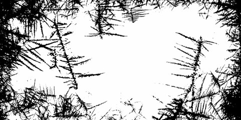 Distress Grainy Grungy Effect. Distressed Backdrop Vector Illustration. Black and white grunge. Abstract texture of scratch. Worn vintage Board. Worn dark monochrome background. The texture of the old