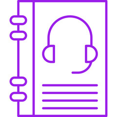 Notebook Support icon single vector illustration