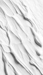 Obraz premium Smear of beauty product white cream and cosmetic cream on White background. Skincare