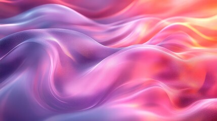 Obraz premium Abstract Background - Vibrant Pink and Purple Waves