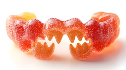 Sugary Gummy Candy Shaped Like Monster Teeth