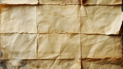 An aged sheet of vintage paper serving as a textured background.