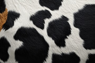 Black and White Cow Skin Texture. Cow Skin Texture. Close-Up of Cow Skin. Cowhide Texture. Pattern of Cow Skin. Detailed Cow Skin Texture. Black and White Cowhide. Natural Cow Skin Surface.	