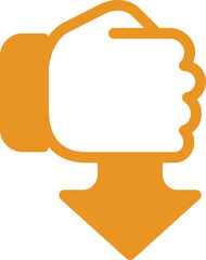 Download hand arrow icon
