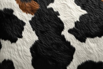 Black and White Cow Skin Texture. Cow Skin Texture. Close-Up of Cow Skin. Cowhide Texture. Pattern of Cow Skin. Detailed Cow Skin Texture. Black and White Cowhide. Natural Cow Skin Surface.	