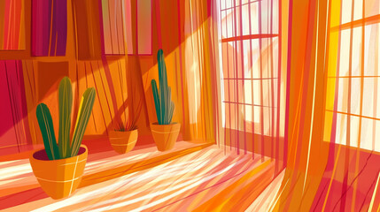  2D Illustration for Children's Book – Whimsical Cartoon Characters, Playful Adventure Scene, Vibrant Colors, Heartwarming Storytelling