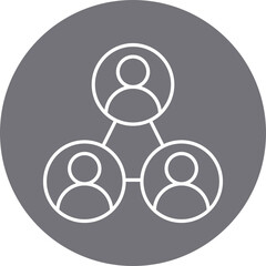 Connection icon single vector illustration