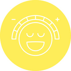 Obraz premium Attitude icon single vector illustration
