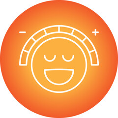 Attitude icon single vector illustration