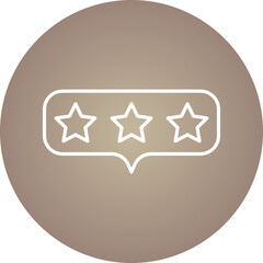 Feedback icon single vector illustration